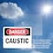 Signmission Caustic Danger Sign, Vinyl Decal, 10in W x 7in L, 2PK OS-2PACK-DS-D-710-L-2416 - alternate 4